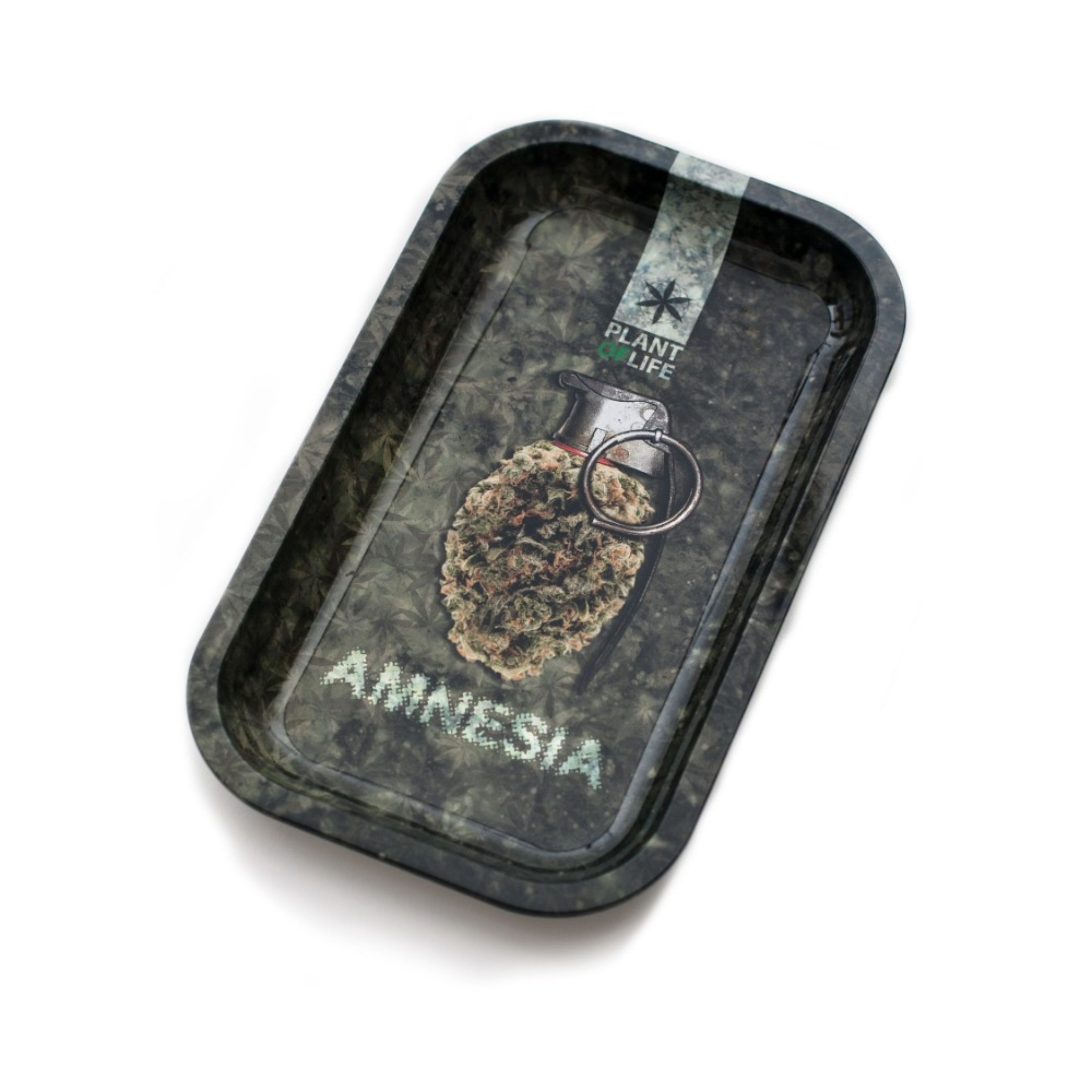 achat cbd Plateau en métal Amnésia