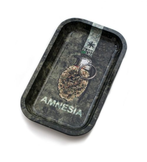 achat cbd Plateau en métal Amnésia
