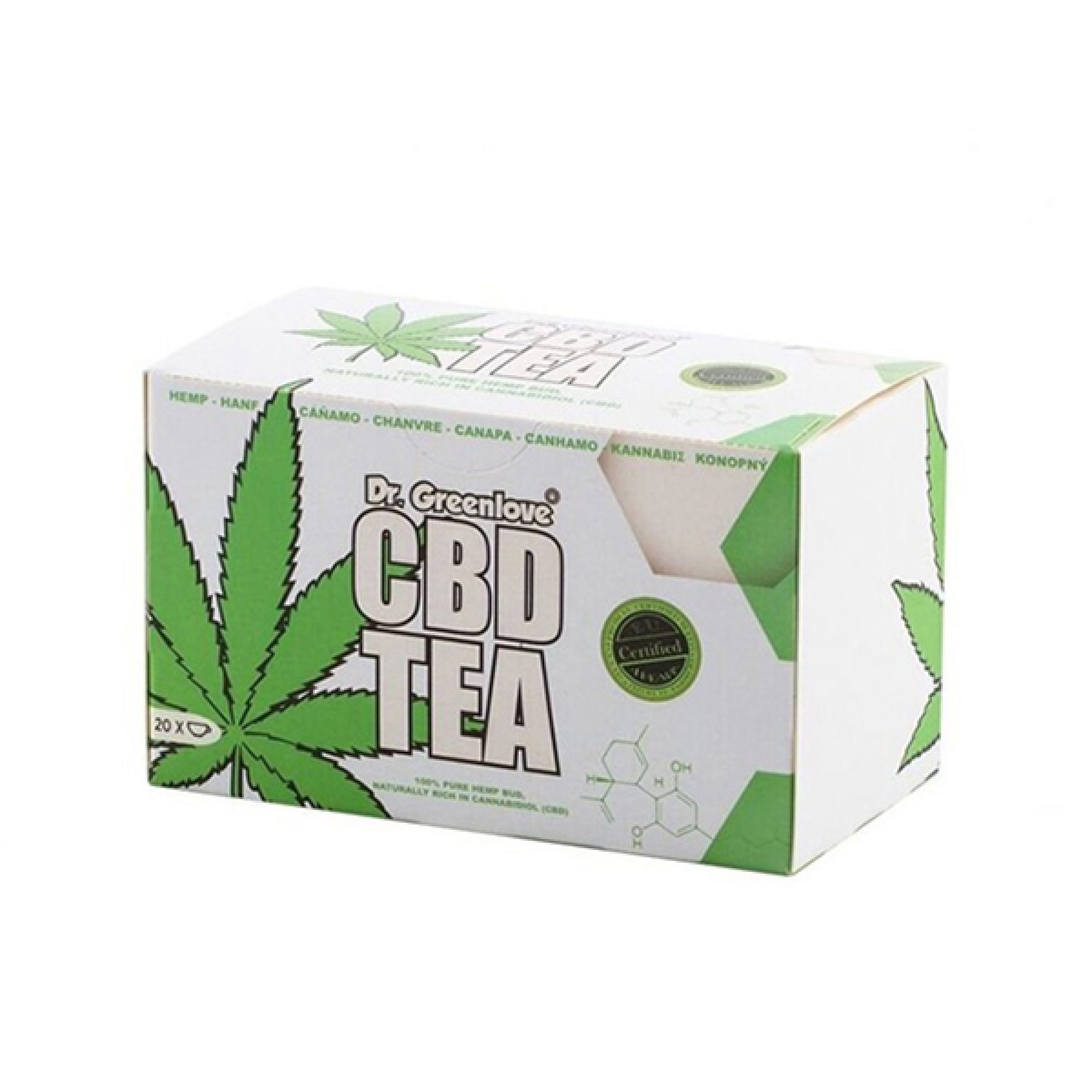 achat cbd Dr Greenlove – Cannabis CBD tea
