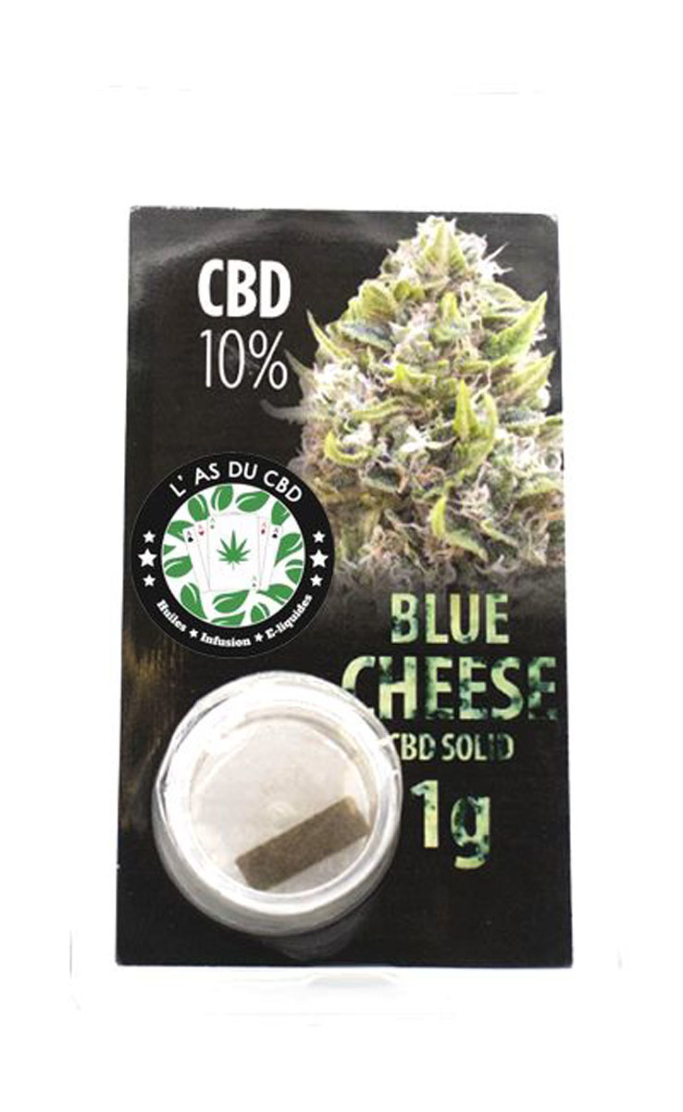 achat cbd CBD solide 10% Blue Cheese