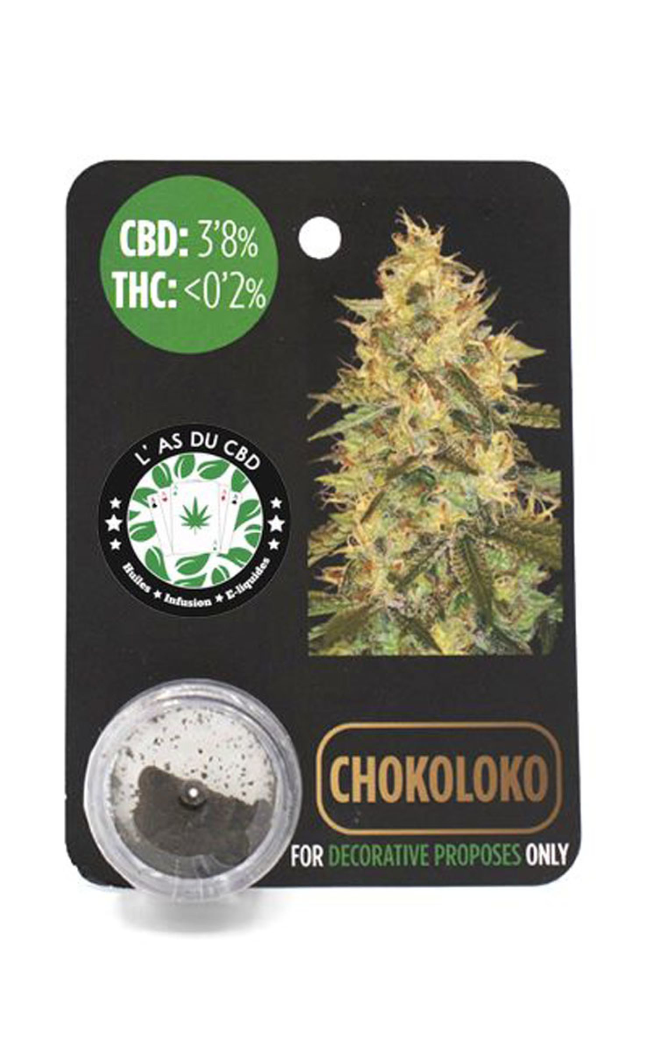 achat cbd CBD 3,8% Chocoloko