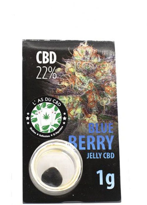 achat cbd Jelly 22% Blue berry