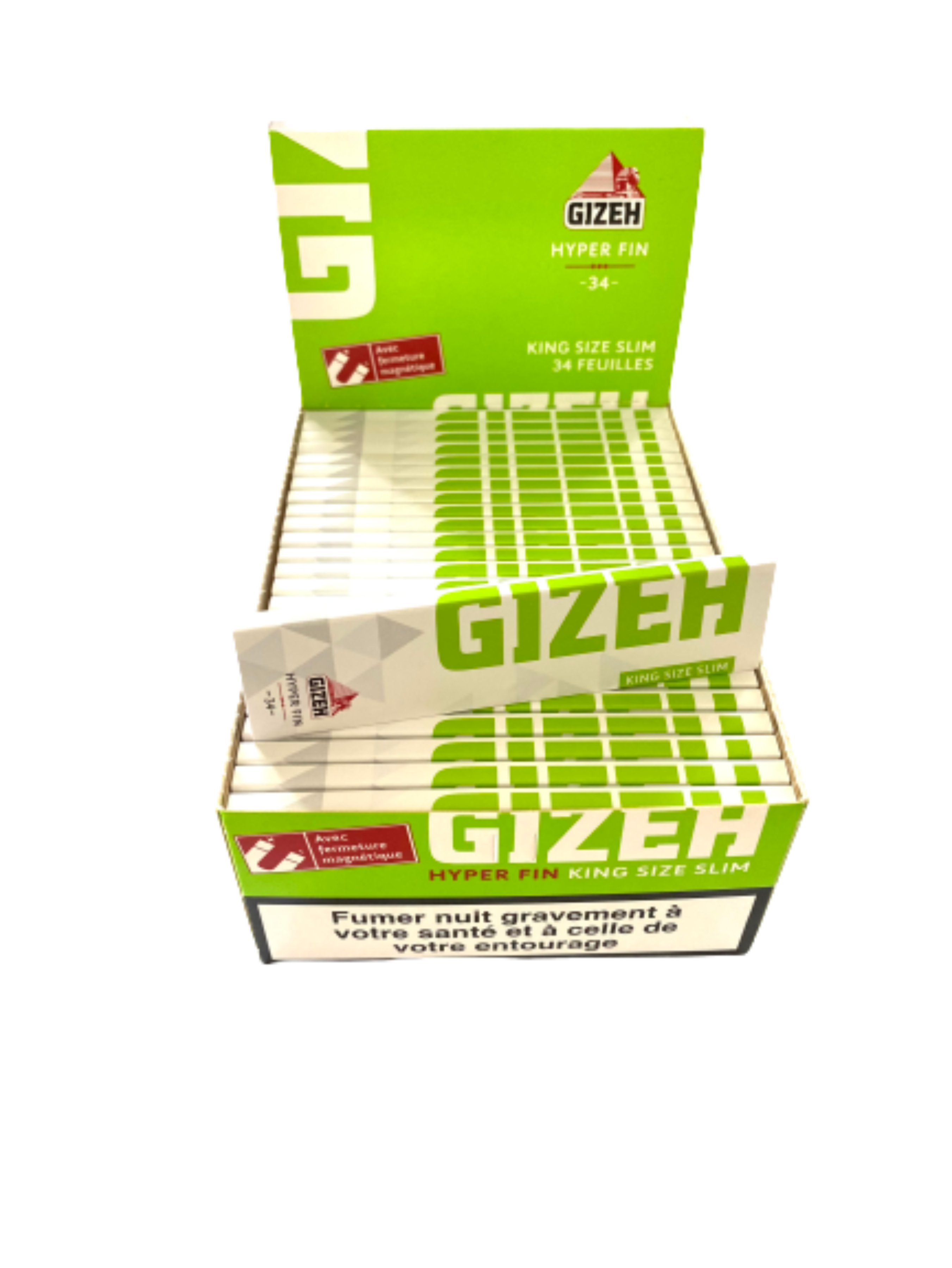 achat cbd Feuilles à rouler Gizeh Slim