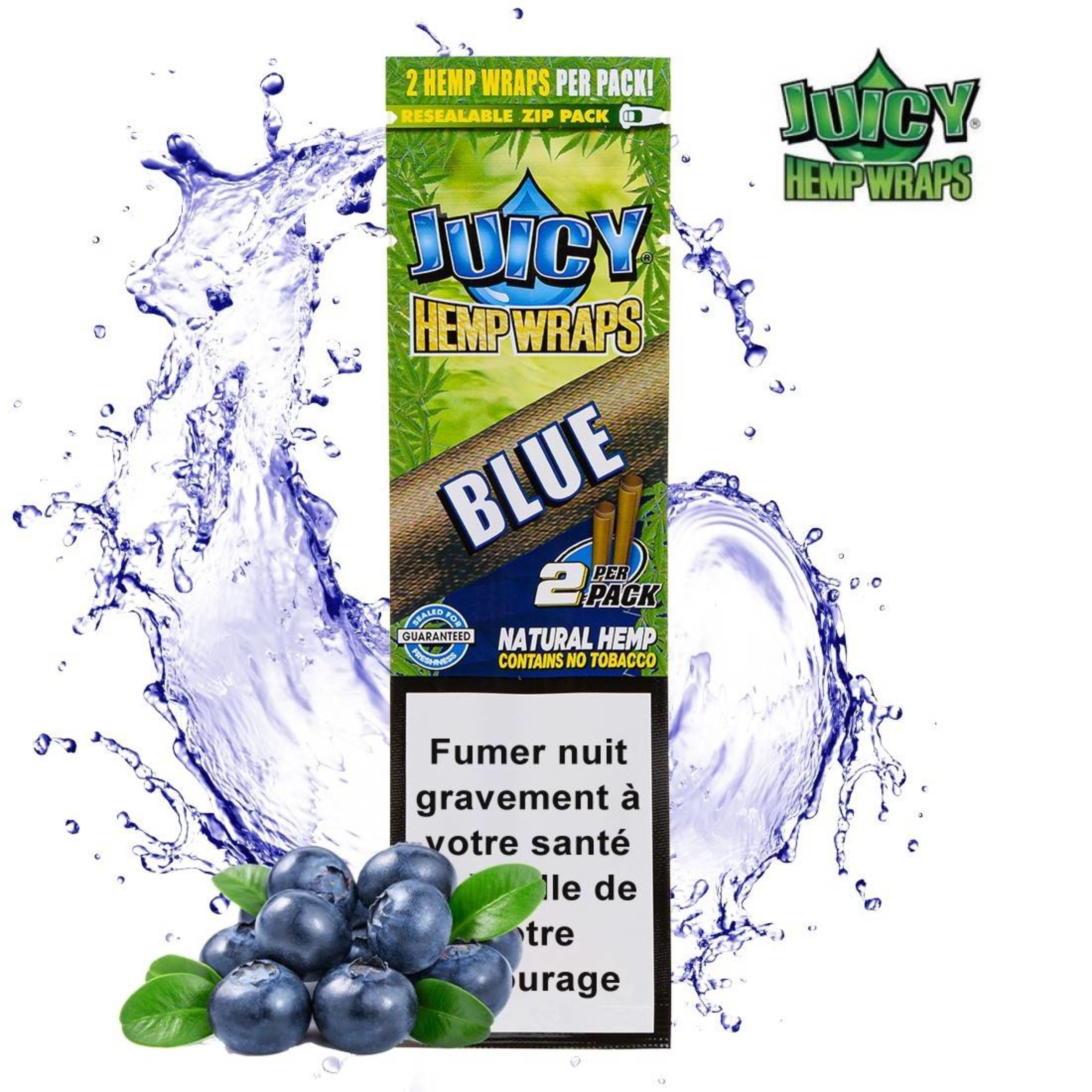 achat cbd Juicy Jay’s Hemp Wraps – Blue