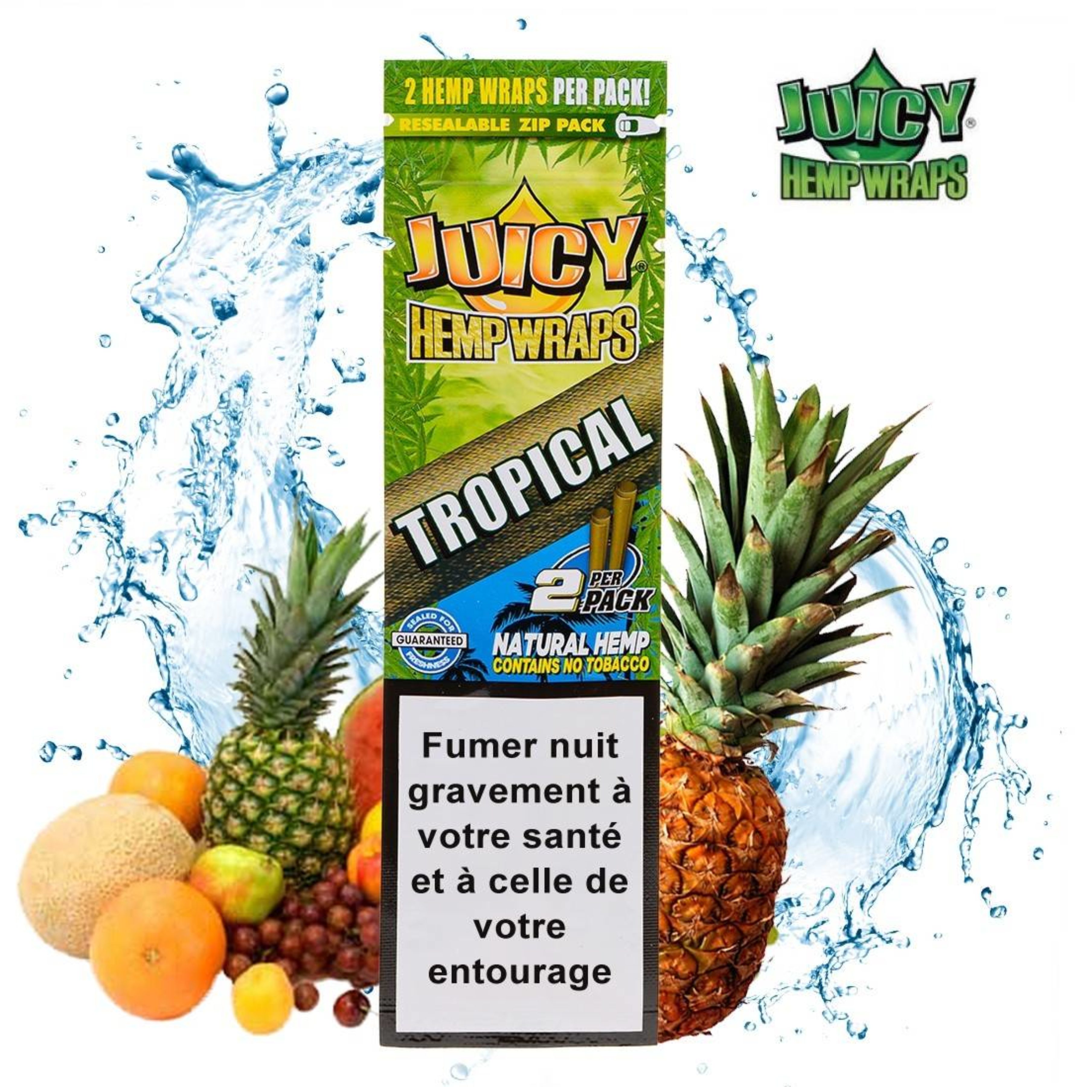 achat cbd Juicy Jay’s Hemp Wraps – Tropical