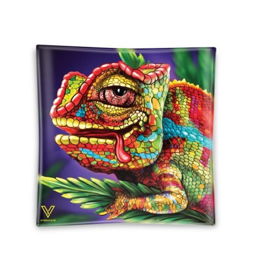 achat cbd Cendrier en verre Chameleon