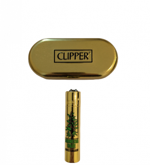 achat cbd Briquet Clipper Gold