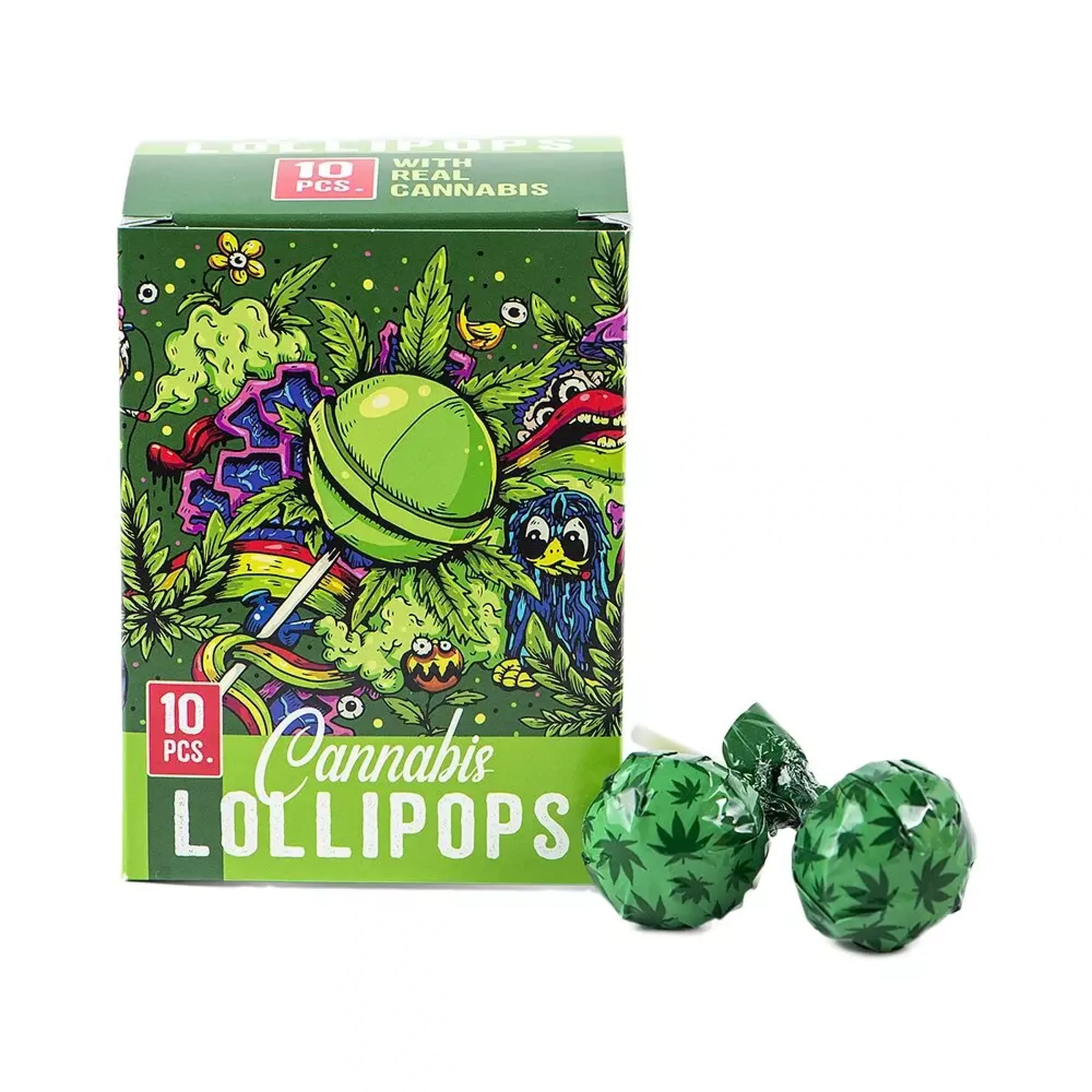 achat cbd Sucettes Cannabis Lollipops