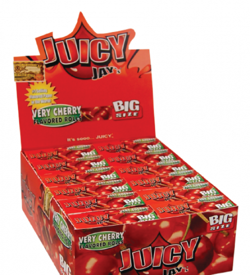 achat cbd juicy jay’s papier à rouler en rolls au chanvre goût fraise