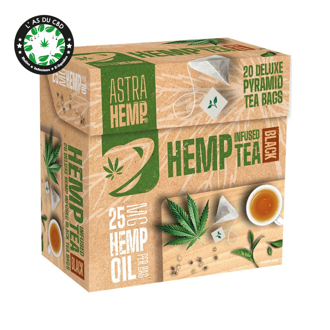 Astra Hemp Black Tea L'as du CBD