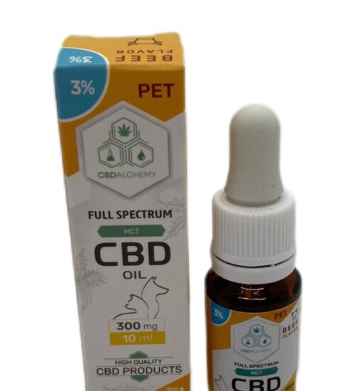 achat cbd Huile 3% animaux goût boeuf