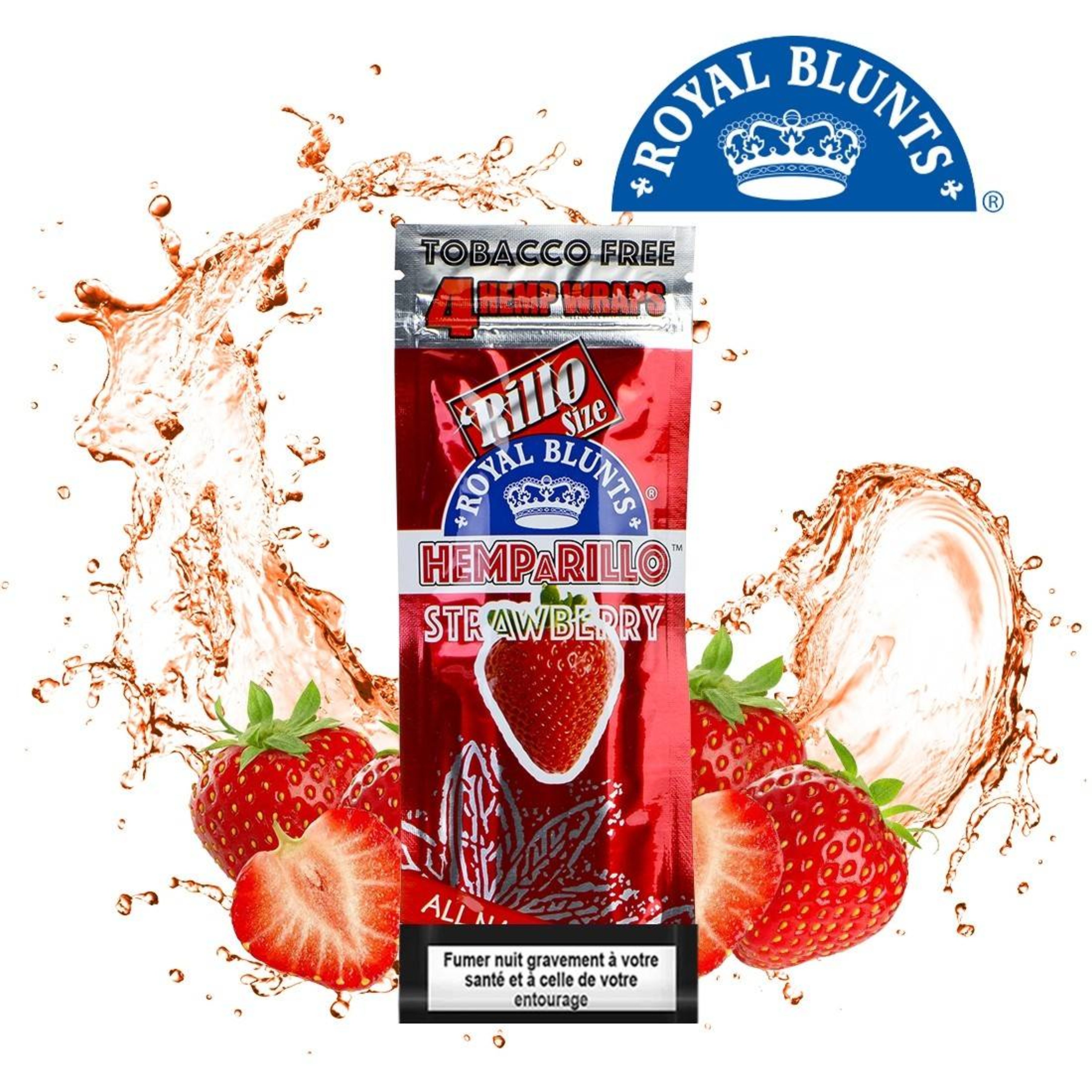 achat cbd Royal Blunt Hemparillo – Strawberry