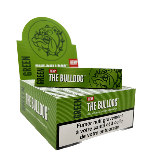 achat cbd Feuilles à rouler – BullDog Green Hemp