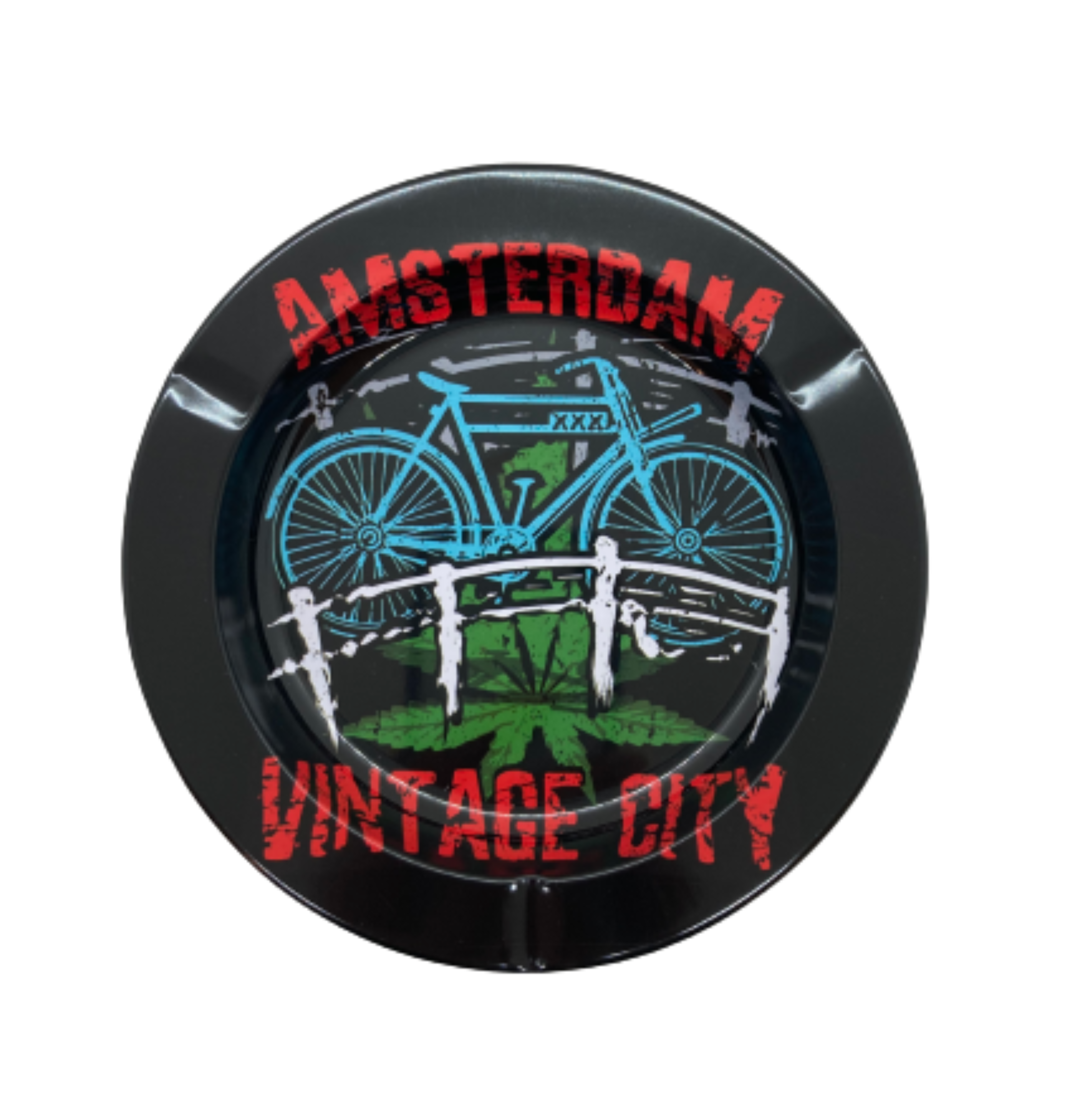 achat cbd Cendrier métal Amsterdam Vintage City