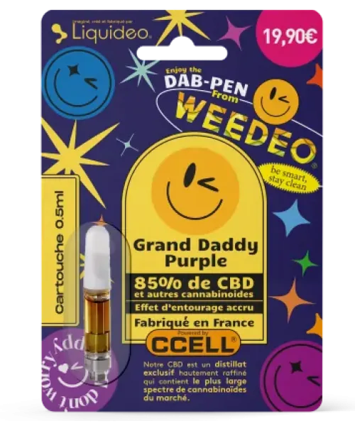 achat cbd Dab Pen recharge – Grand Daddy Purple
