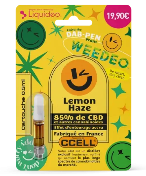achat cbd Dab Pen recharge – Lemon Haze
