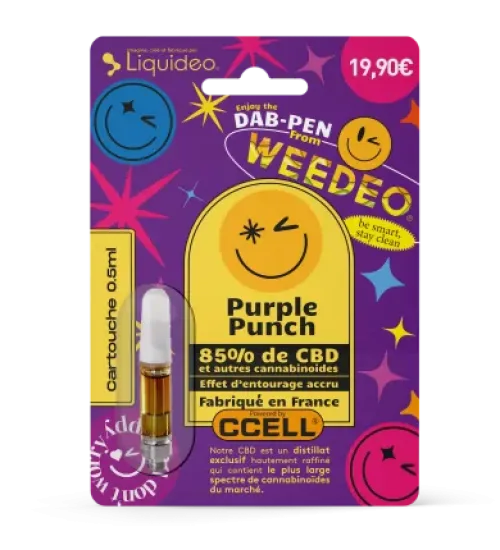 achat cbd Dab Pen recharge – Purple Punch