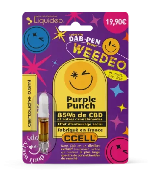 achat cbd Dab Pen recharge – Purple Punch