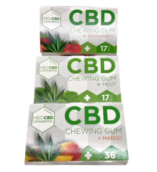 achat cbd Chewing-gum MediCBD