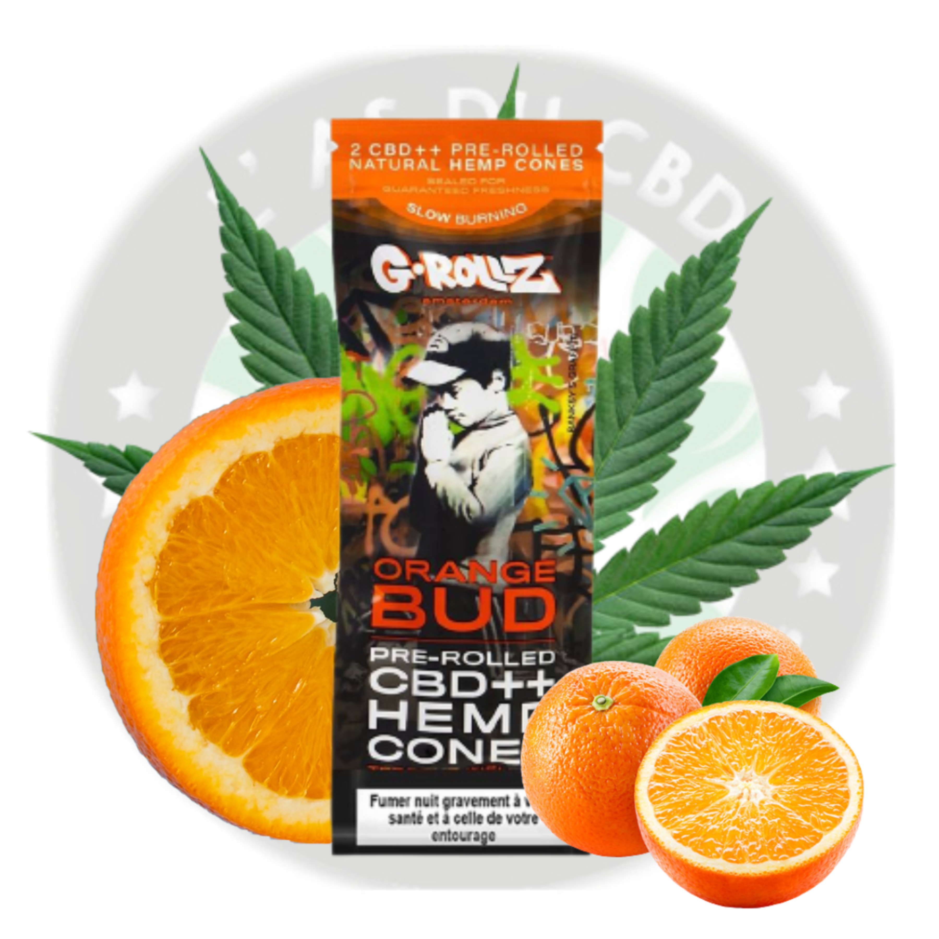 achat cbd G.Rollz – CBD++ Orange Bud