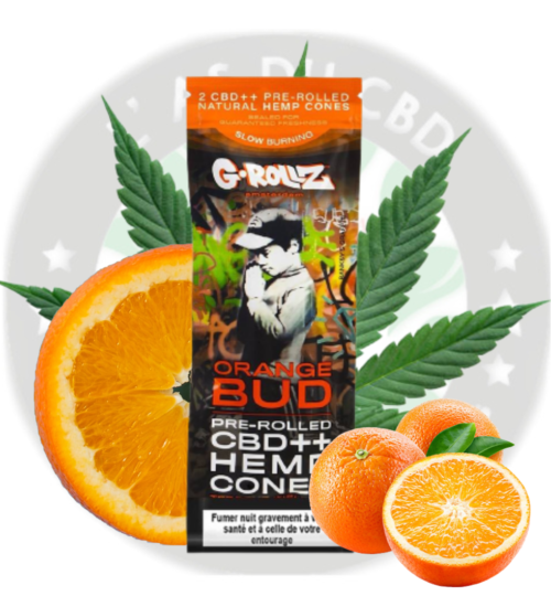 achat cbd G.Rollz – CBD++ Orange Bud