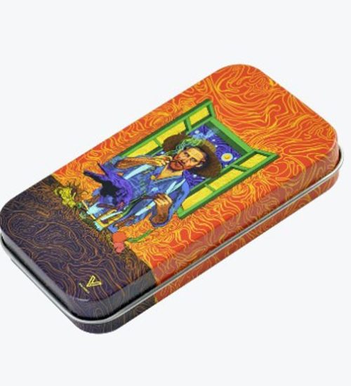 achat cbd TinBox – Van Gogh – Couvercle Simple