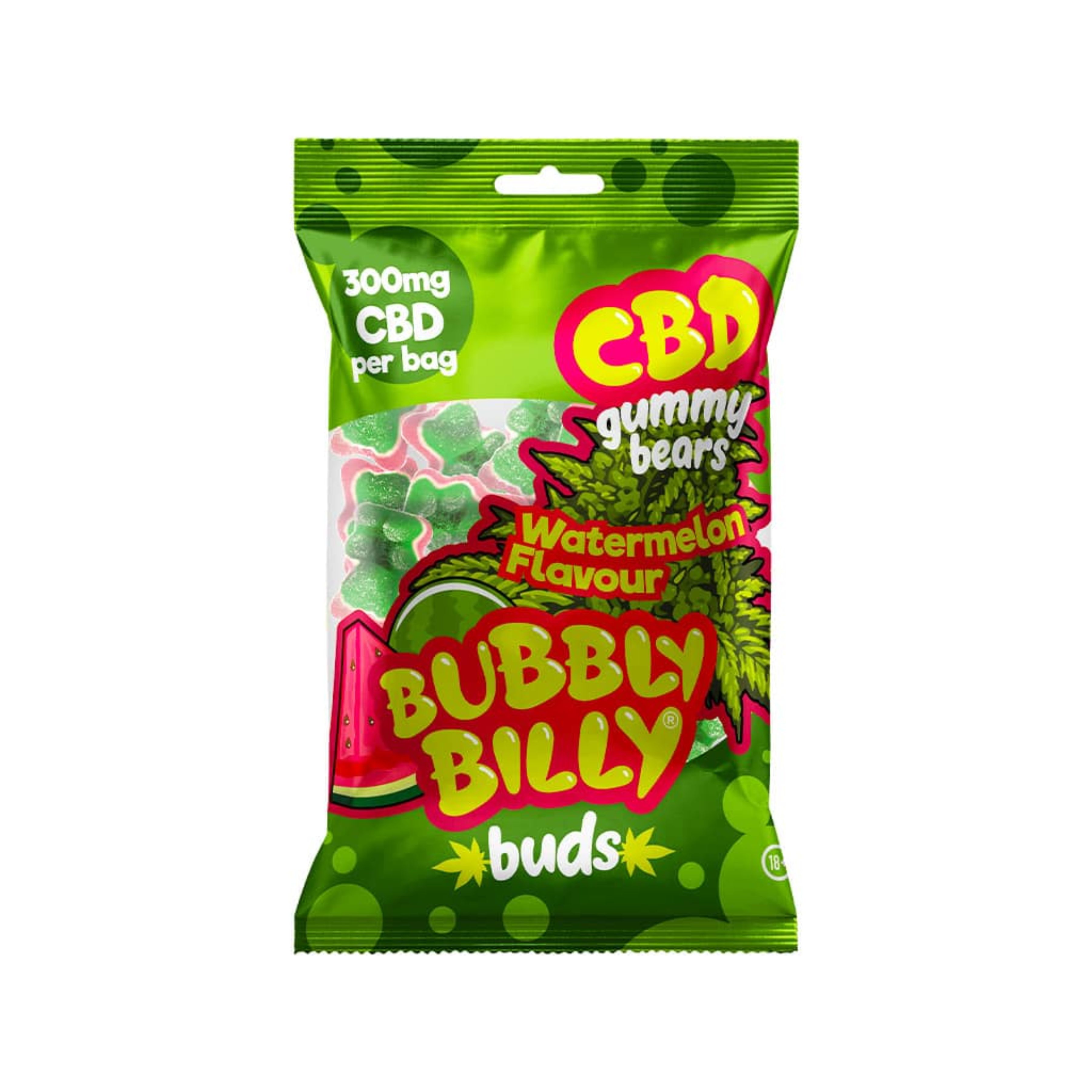 achat cbd Bubbly Billy Gummies Bear – watermelon