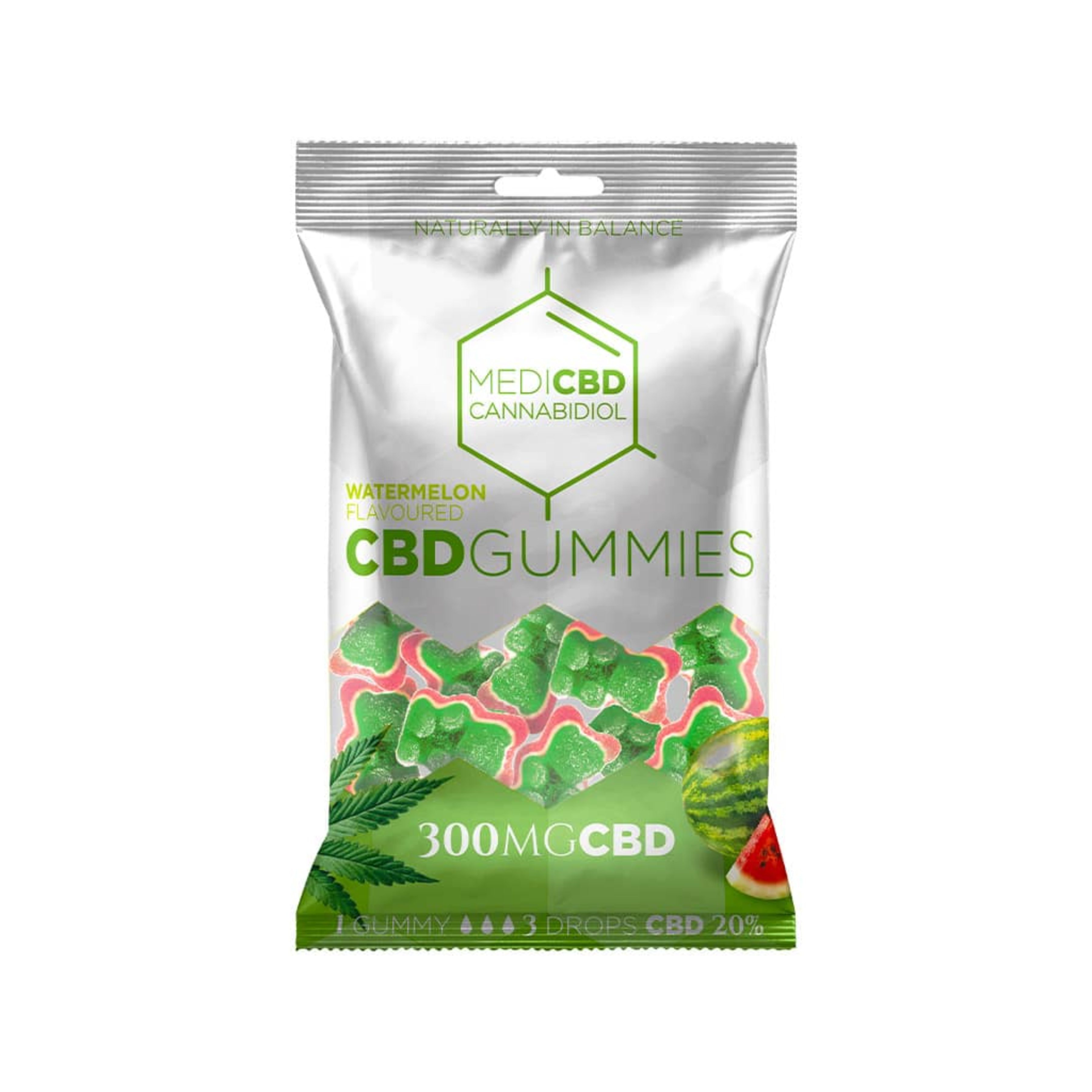 achat cbd MediCBD gummies Bear – watermelon