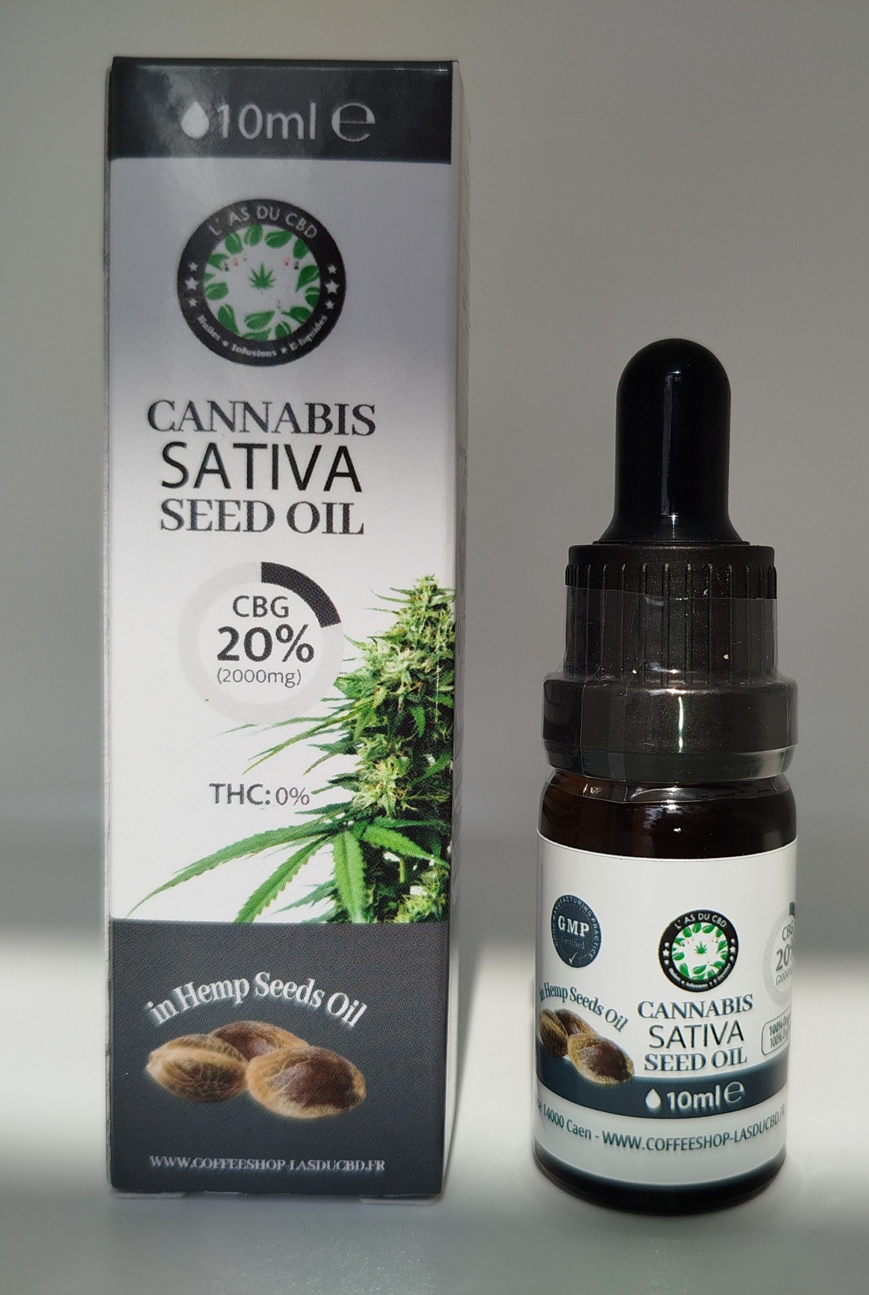 🌿 Huile de CBG 20 %