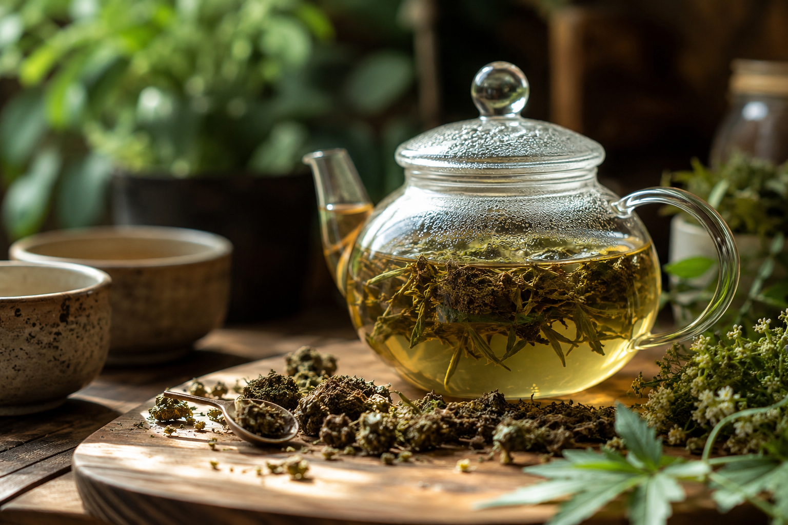 infusion feuilles de chanvre